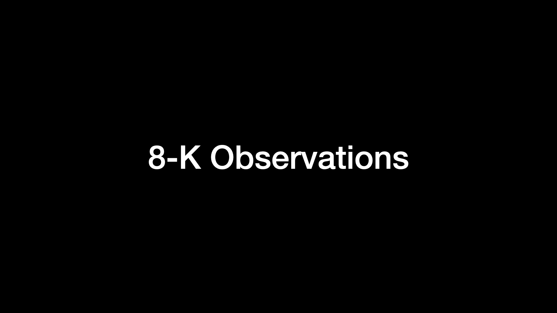 8-K Observations 